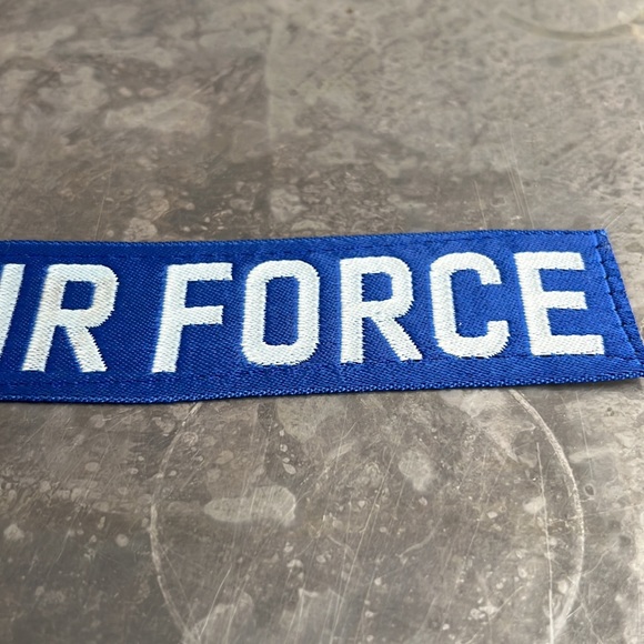 U.S. AIR FORCE blue tape patch - Picture 9 of 10